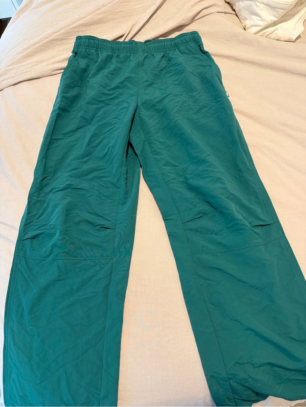 TNA Teal Elastic-Waist Lounge Pants - Picture 1 of 3